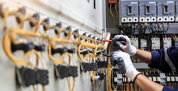 Professional Electrician technician working in Ina, IL